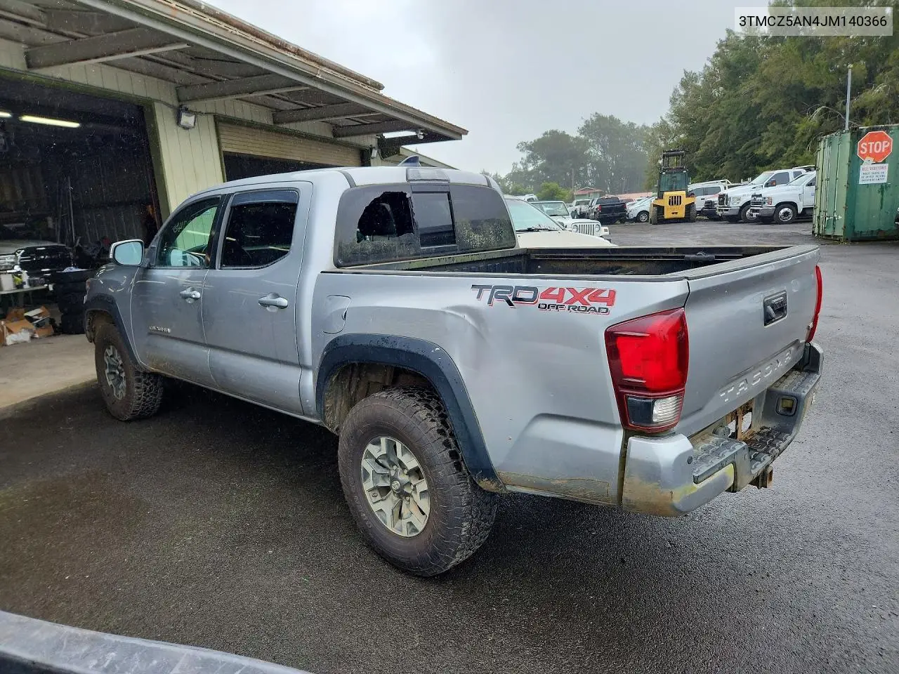 2018 TOYOTA TACOMA VIN 3TMCZ5AN4JM140366 — фото 2
