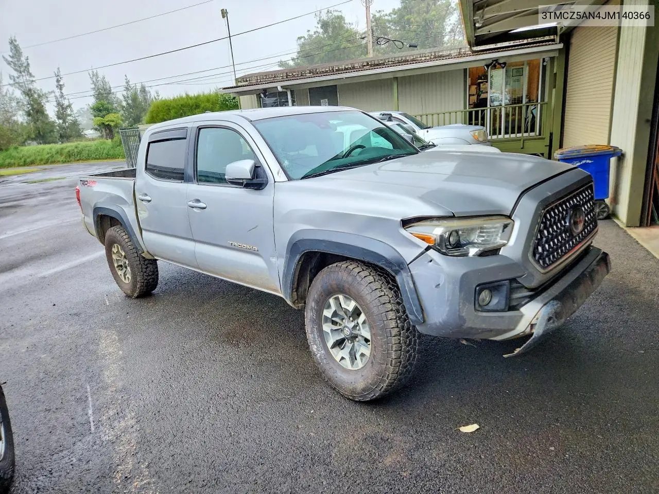 2018 TOYOTA TACOMA VIN 3TMCZ5AN4JM140366 — фото 4