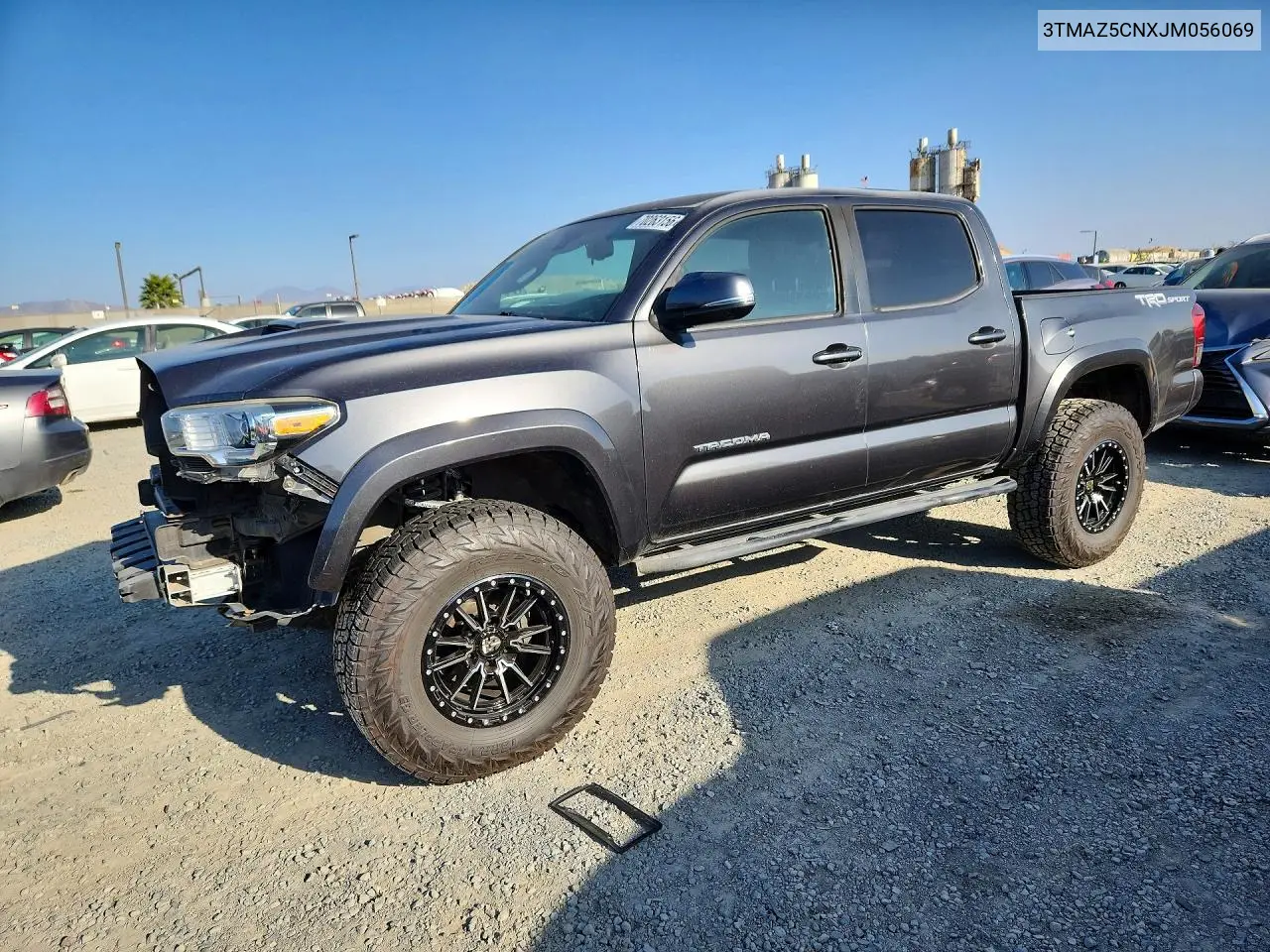 TOYOTA TACOMA 2018, VIN 3TMAZ5CNXJM056069