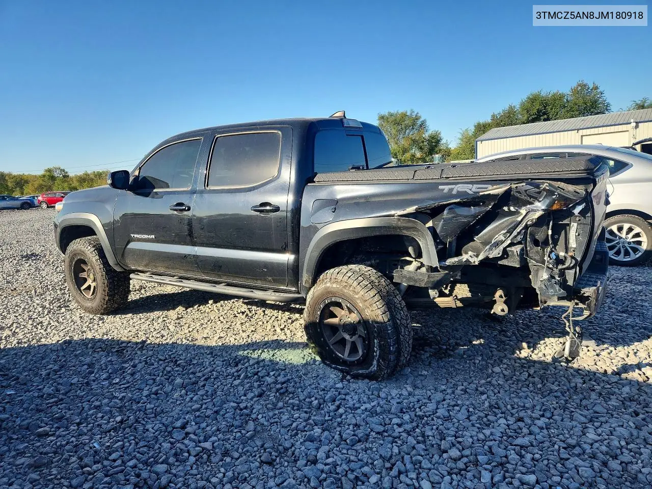 2018 TOYOTA TACOMA VIN 3TMCZ5AN8JM180918 — фото 2