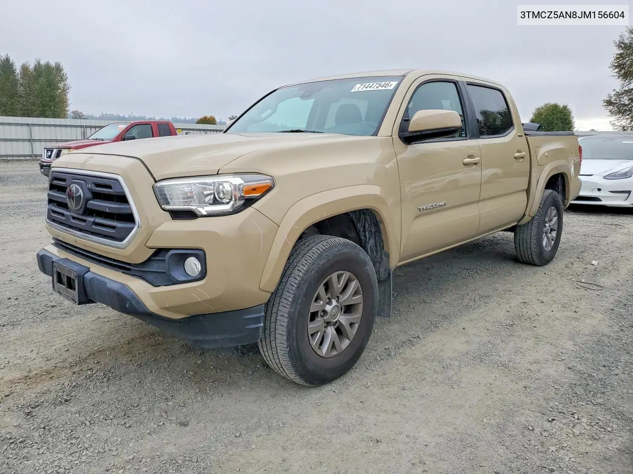 TOYOTA TACOMA 2018, VIN 3TMCZ5AN8JM156604
