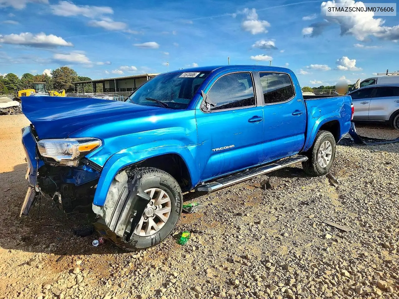 TOYOTA TACOMA 2018, VIN 3TMAZ5CN0JM076606