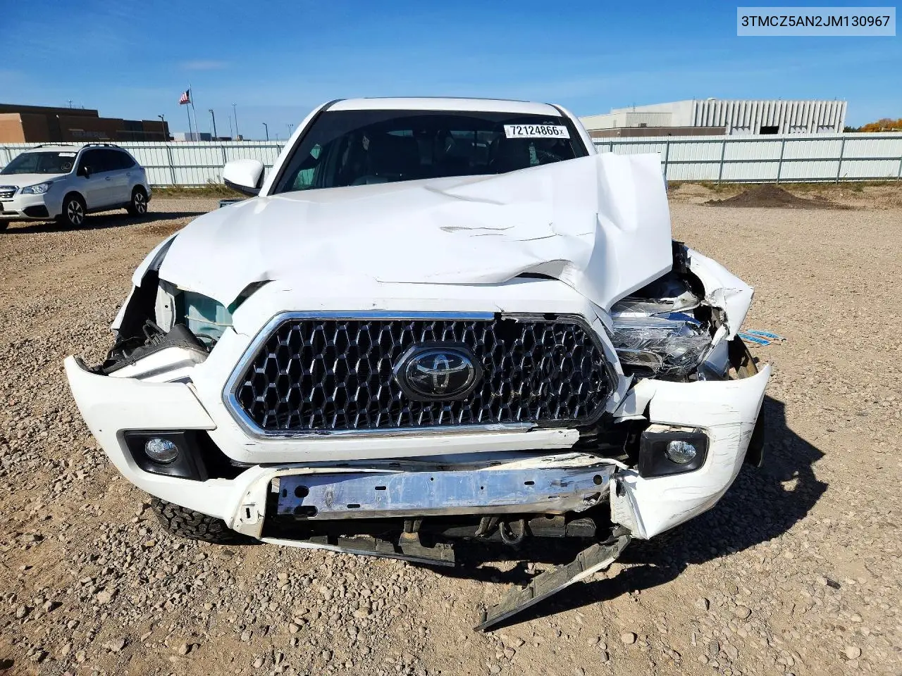 2018 TOYOTA TACOMA VIN 3TMCZ5AN2JM130967 — фото 5