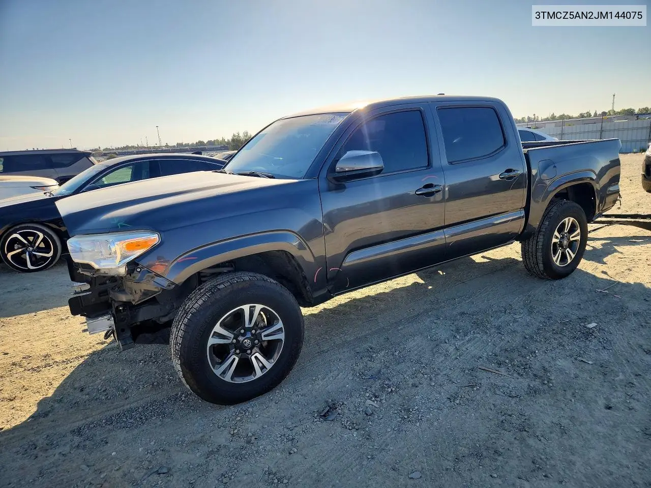 TOYOTA TACOMA 2018, VIN 3TMCZ5AN2JM144075