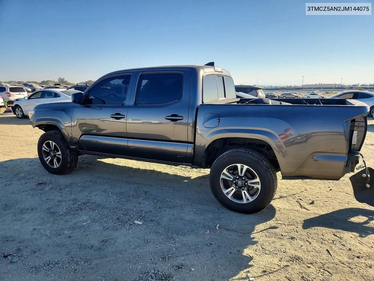 2018 TOYOTA TACOMA VIN 3TMCZ5AN2JM144075 — фото 2