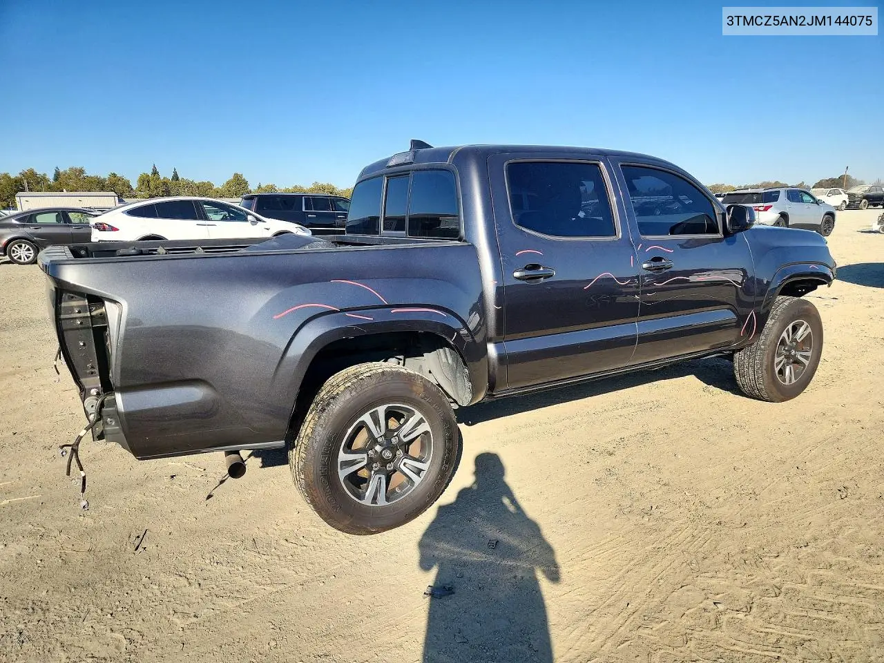2018 TOYOTA TACOMA VIN 3TMCZ5AN2JM144075 — фото 3