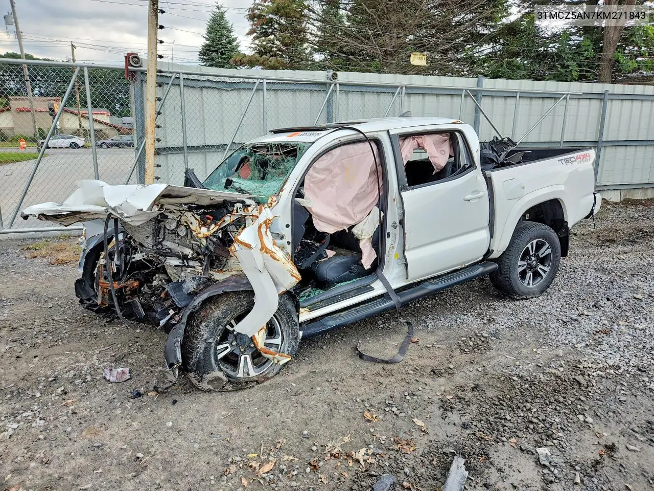 TOYOTA TACOMA 2019, VIN 3TMCZ5AN7KM271843