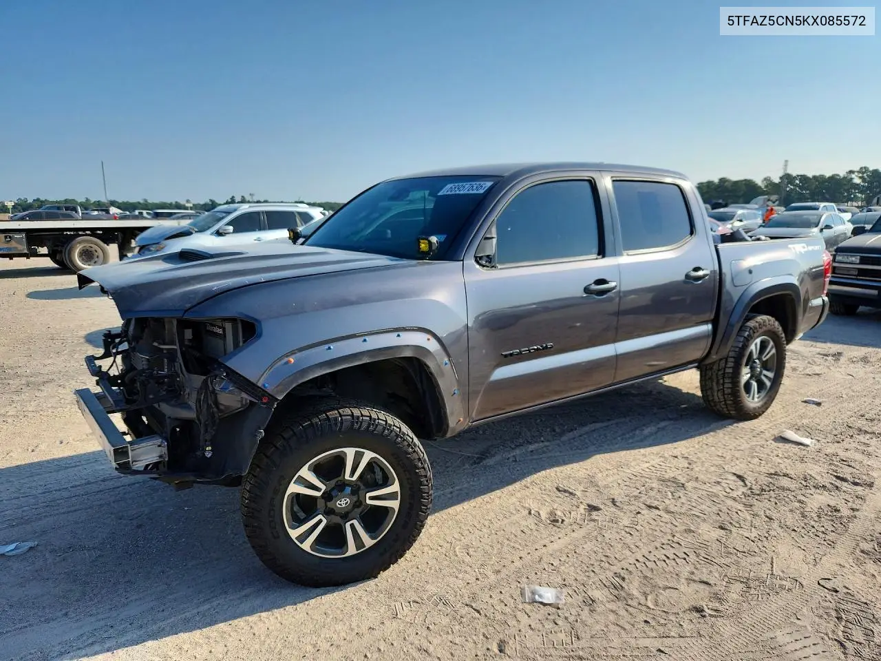 TOYOTA TACOMA 2019, VIN 5TFAZ5CN5KX085572