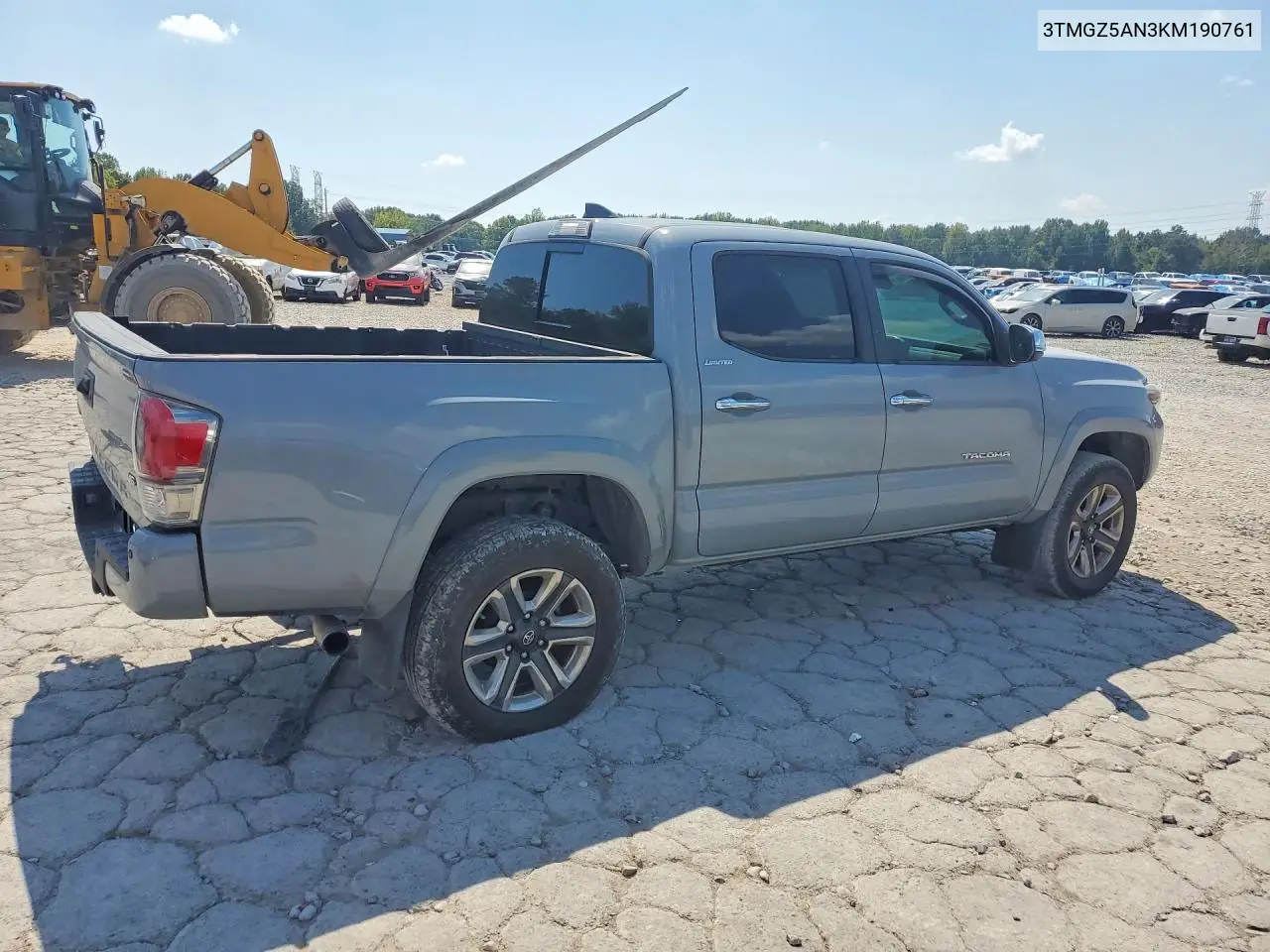 2019 TOYOTA TACOMA VIN 3TMGZ5AN3KM190761 — фото 3