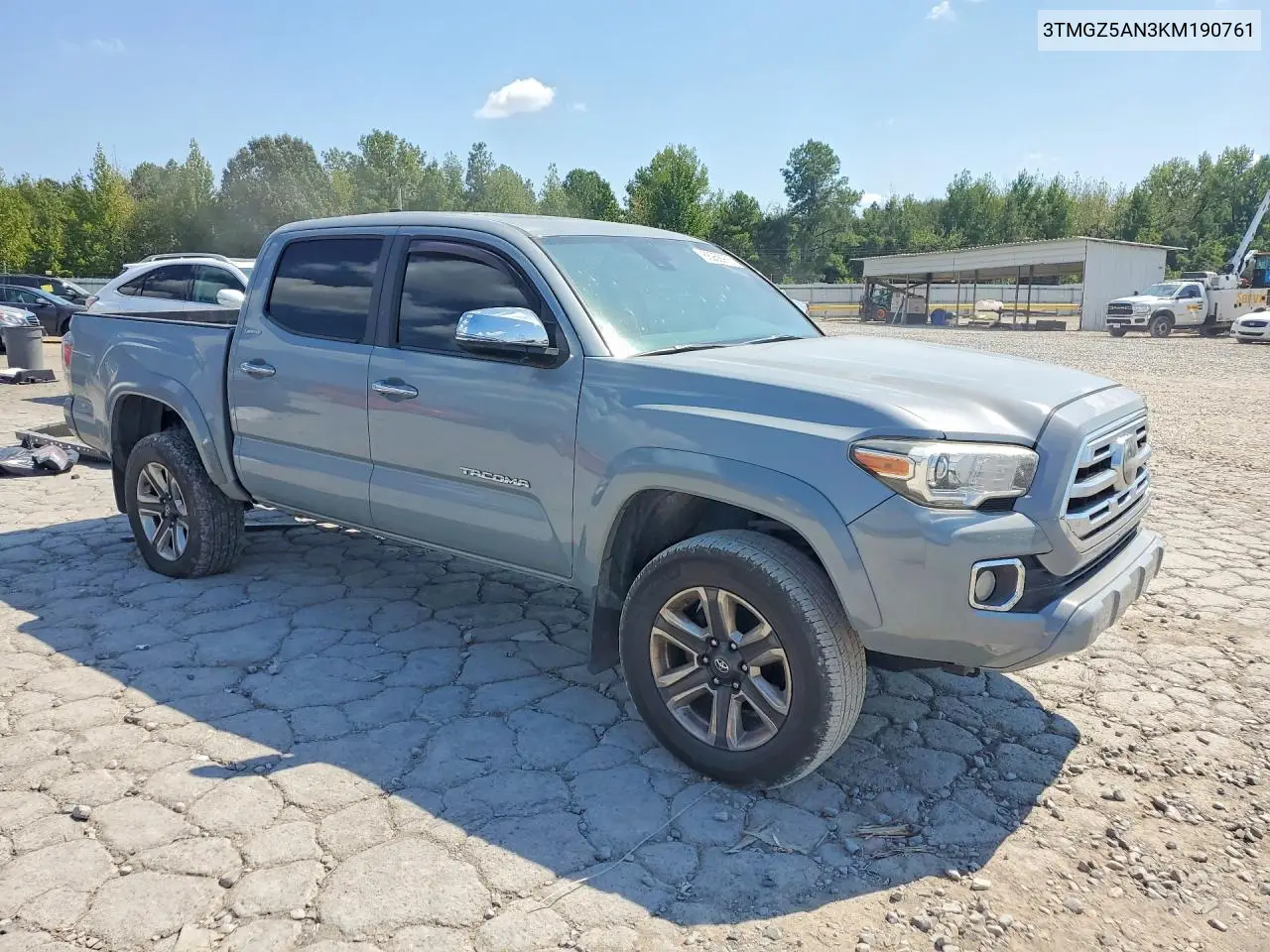 2019 TOYOTA TACOMA VIN 3TMGZ5AN3KM190761 — фото 4