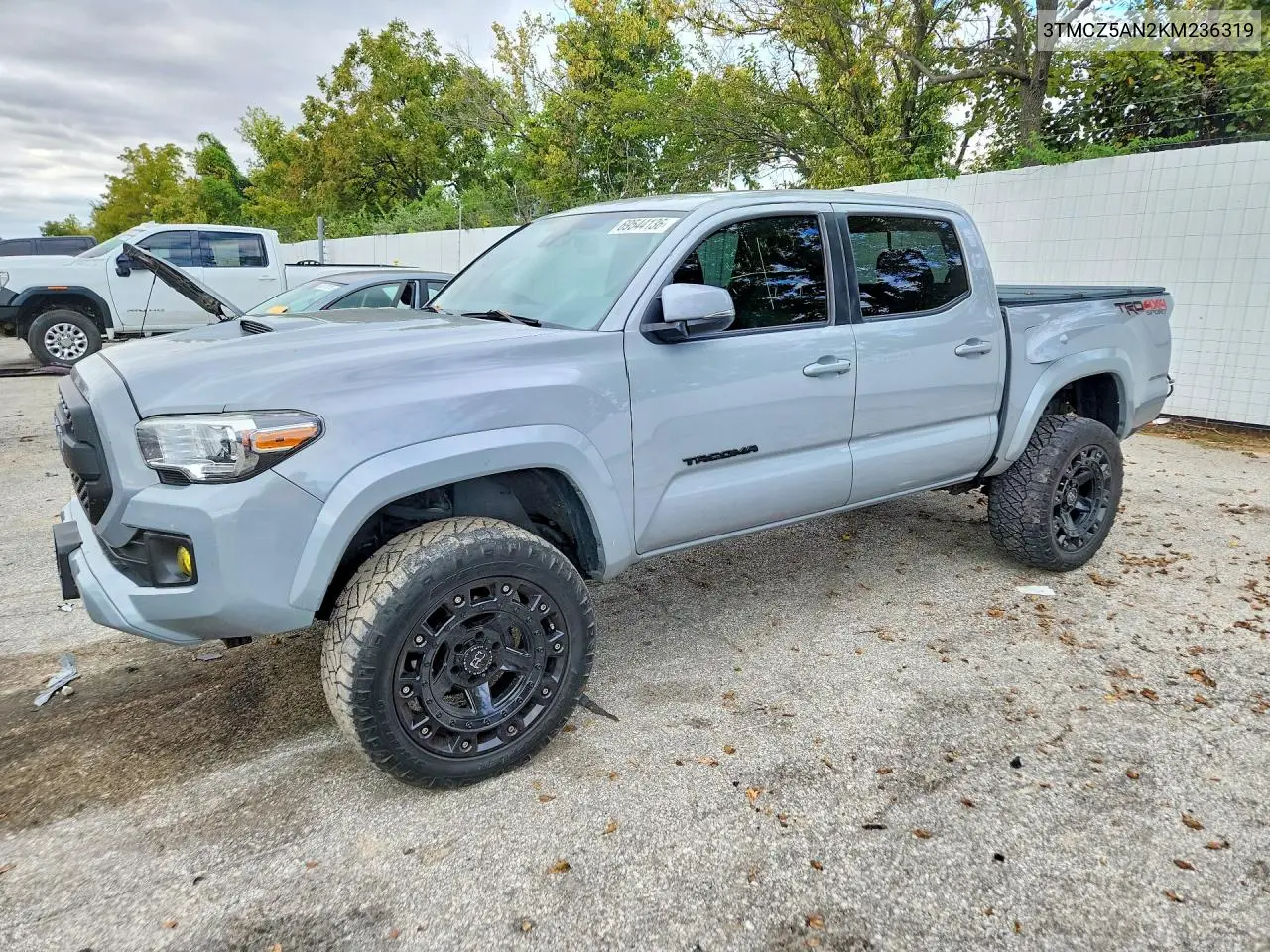 TOYOTA TACOMA 2019, VIN 3TMCZ5AN2KM236319