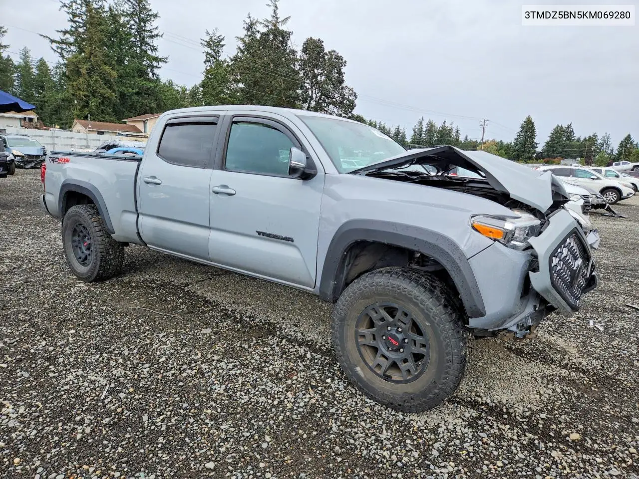 2019 TOYOTA TACOMA VIN 3TMDZ5BN5KM069280 — фото 4