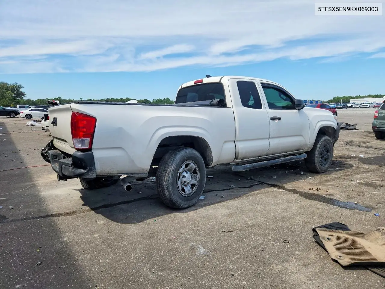 2019 TOYOTA TACOMA VIN 5TFSX5EN9KX069303 — фото 3