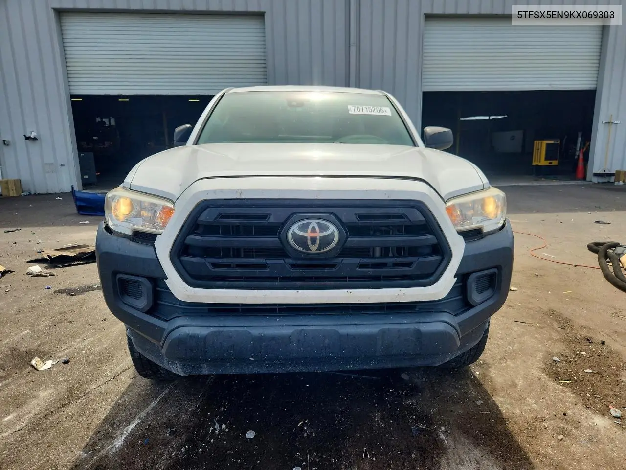 2019 TOYOTA TACOMA VIN 5TFSX5EN9KX069303 — фото 5