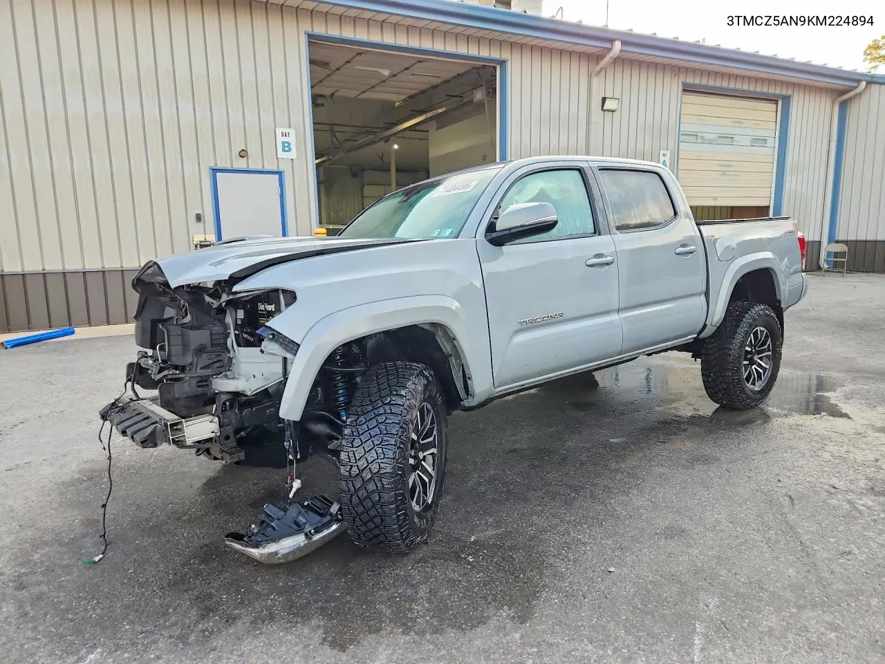TOYOTA TACOMA 2019, VIN 3TMCZ5AN9KM224894