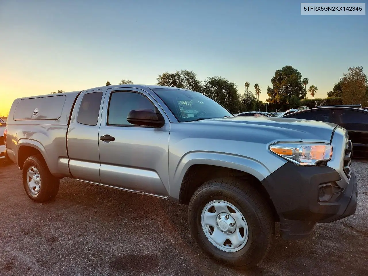 2019 TOYOTA TACOMA VIN 5TFRX5GN2KX142345 — фото 4