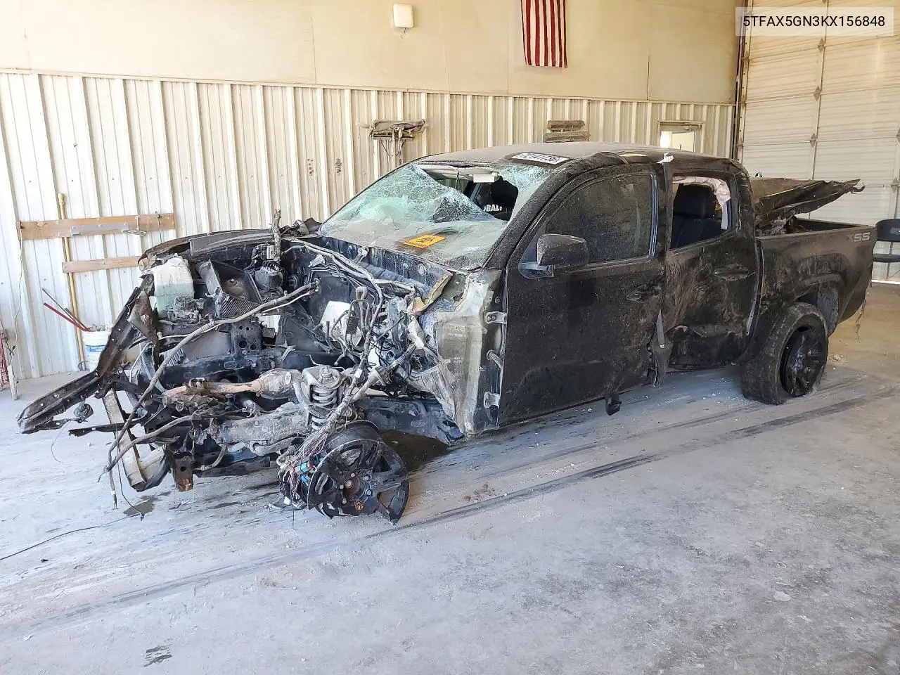 TOYOTA TACOMA 2019, VIN 5TFAX5GN3KX156848