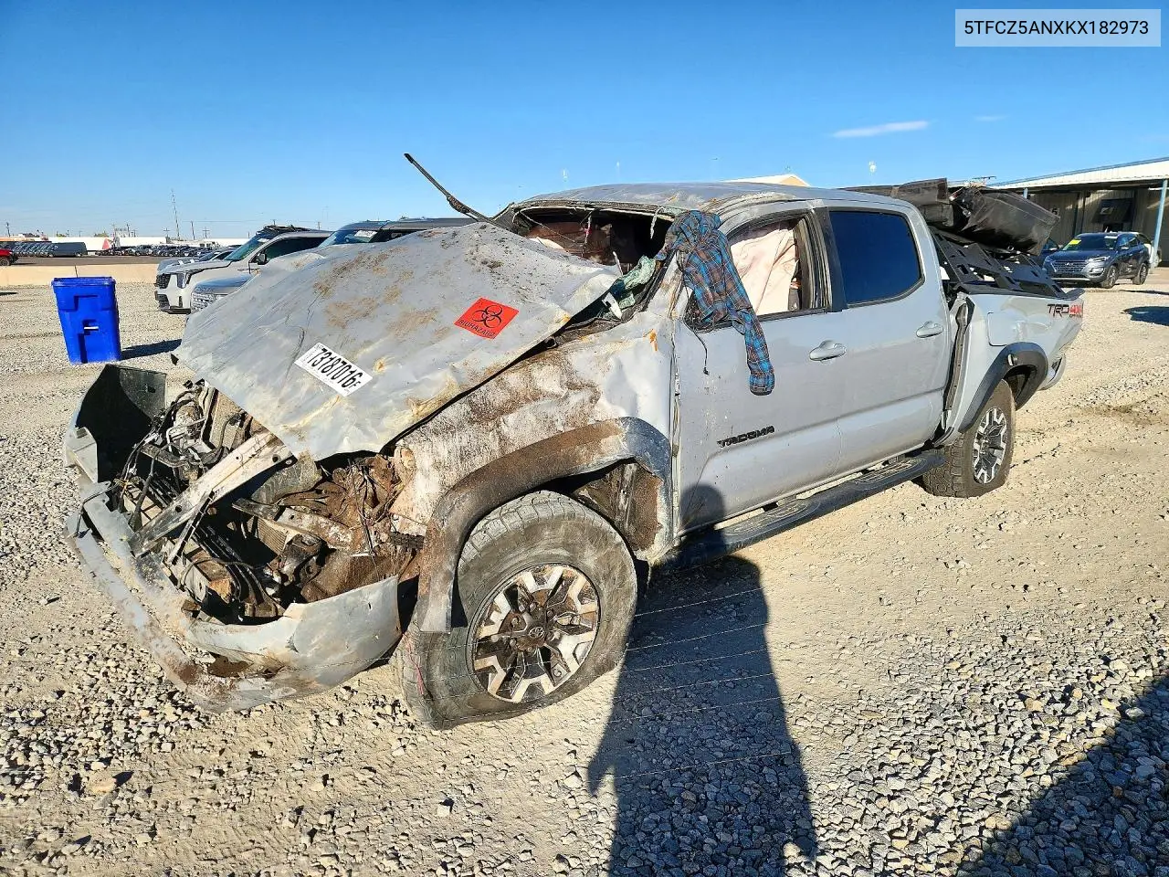 TOYOTA TACOMA 2019, VIN 5TFCZ5ANXKX182973