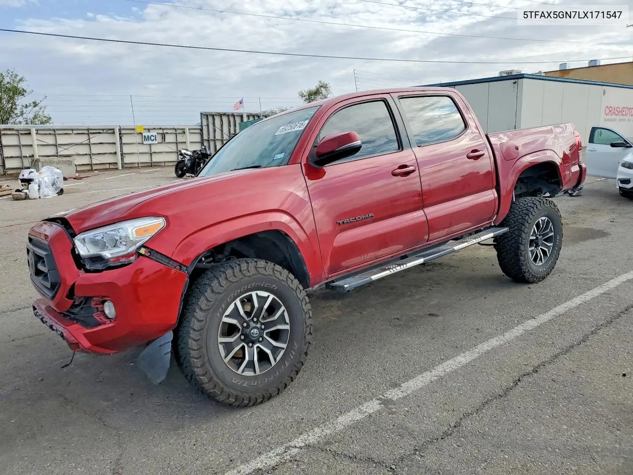 TOYOTA TACOMA 2020, VIN 5TFAX5GN7LX171547