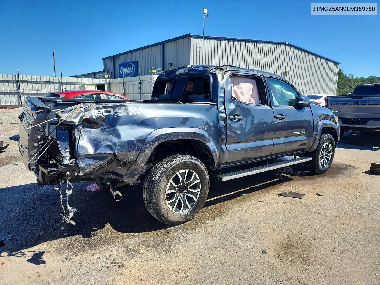 2020 TOYOTA TACOMA VIN 3TMCZ5AN9LM359780 — фото 3