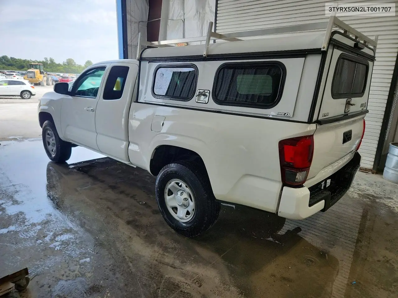 2020 TOYOTA TACOMA VIN 3TYRX5GN2LT001707 — фото 2