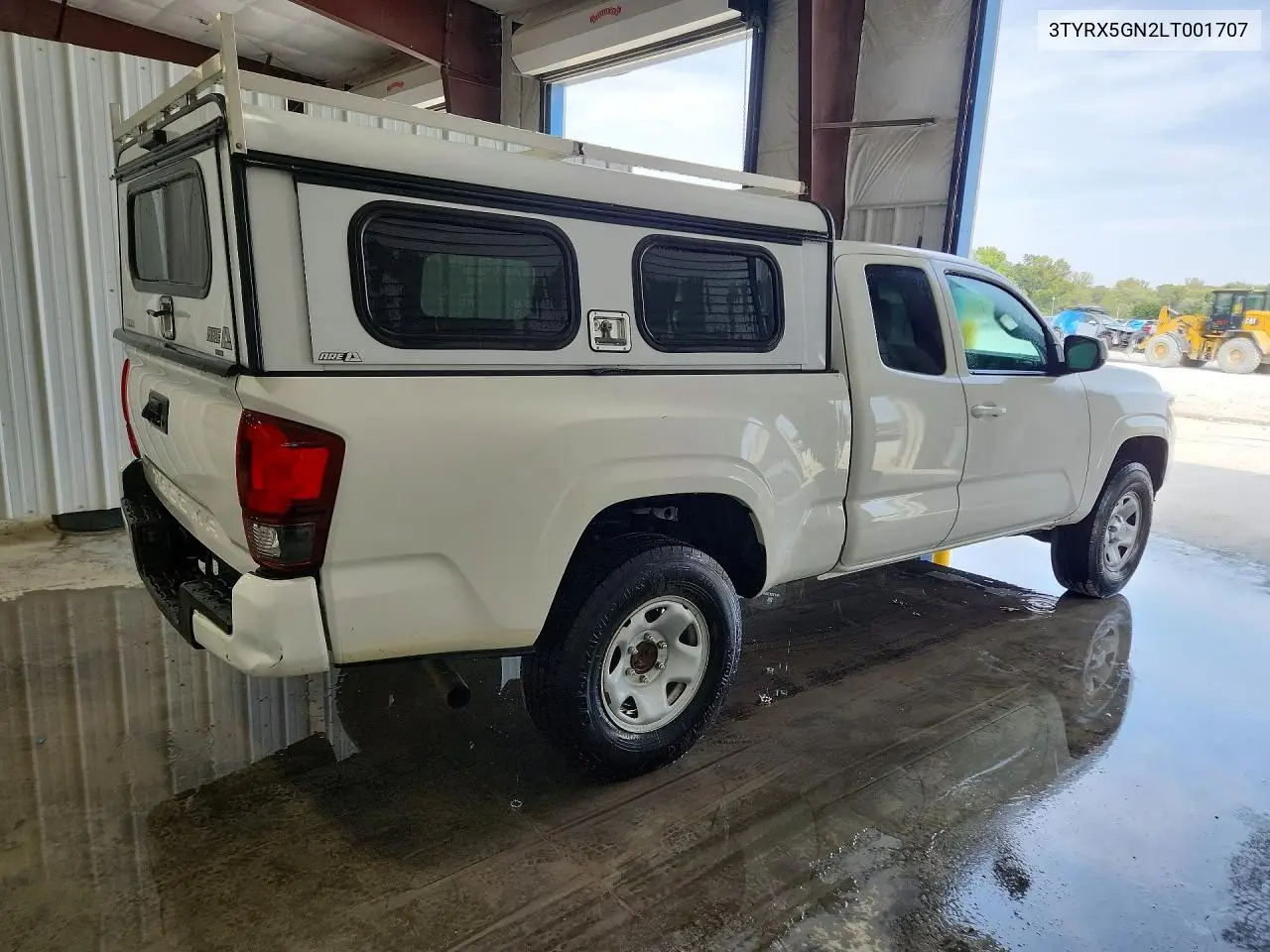 2020 TOYOTA TACOMA VIN 3TYRX5GN2LT001707 — фото 3