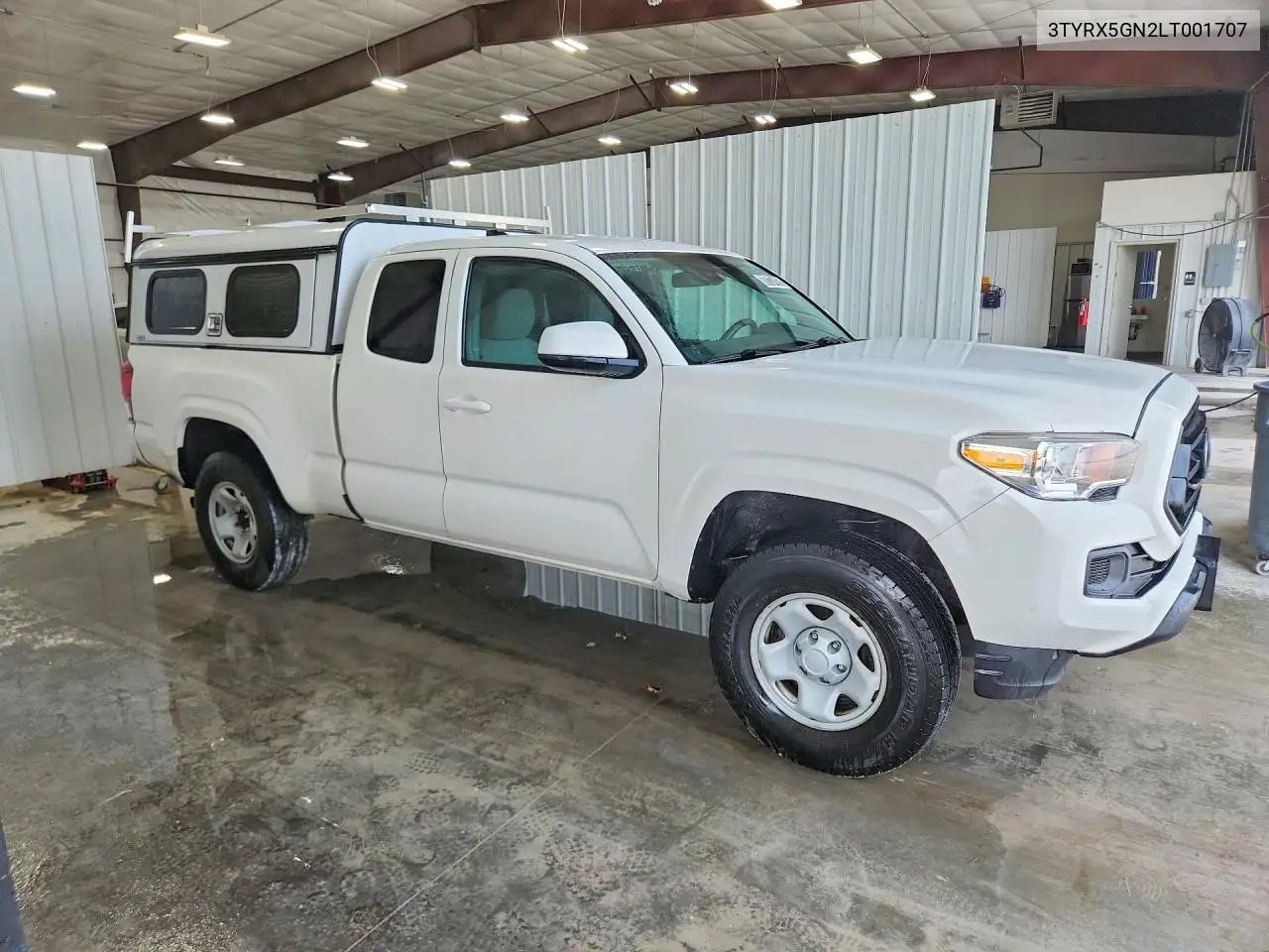 2020 TOYOTA TACOMA VIN 3TYRX5GN2LT001707 — фото 4