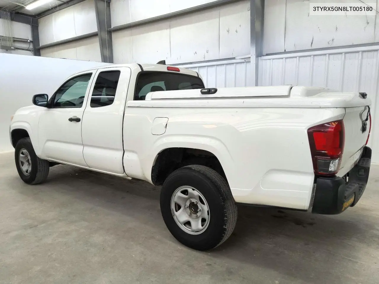 2020 TOYOTA TACOMA VIN 3TYRX5GN8LT005180 — фото 2