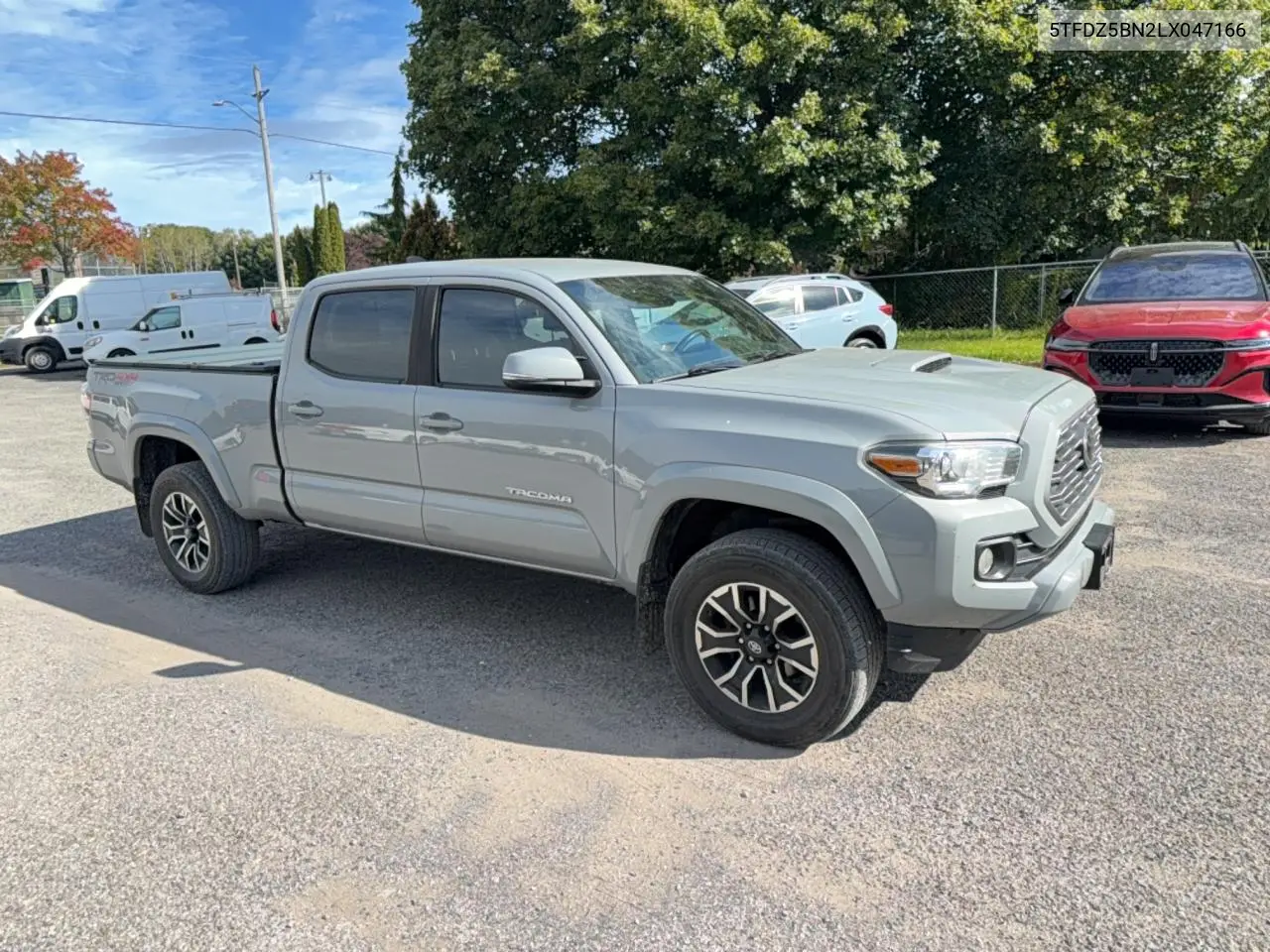 TOYOTA TACOMA 2020, VIN 5TFDZ5BN2LX047166