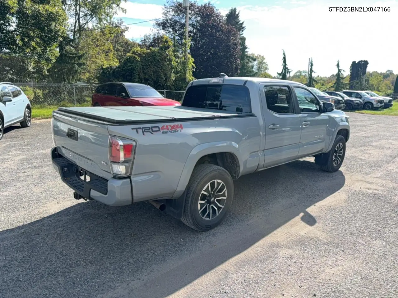 2020 TOYOTA TACOMA VIN 5TFDZ5BN2LX047166 — фото 4