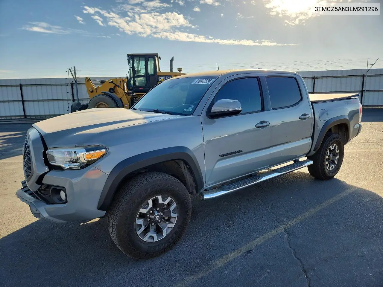 TOYOTA TACOMA 2020, VIN 3TMCZ5AN3LM291296