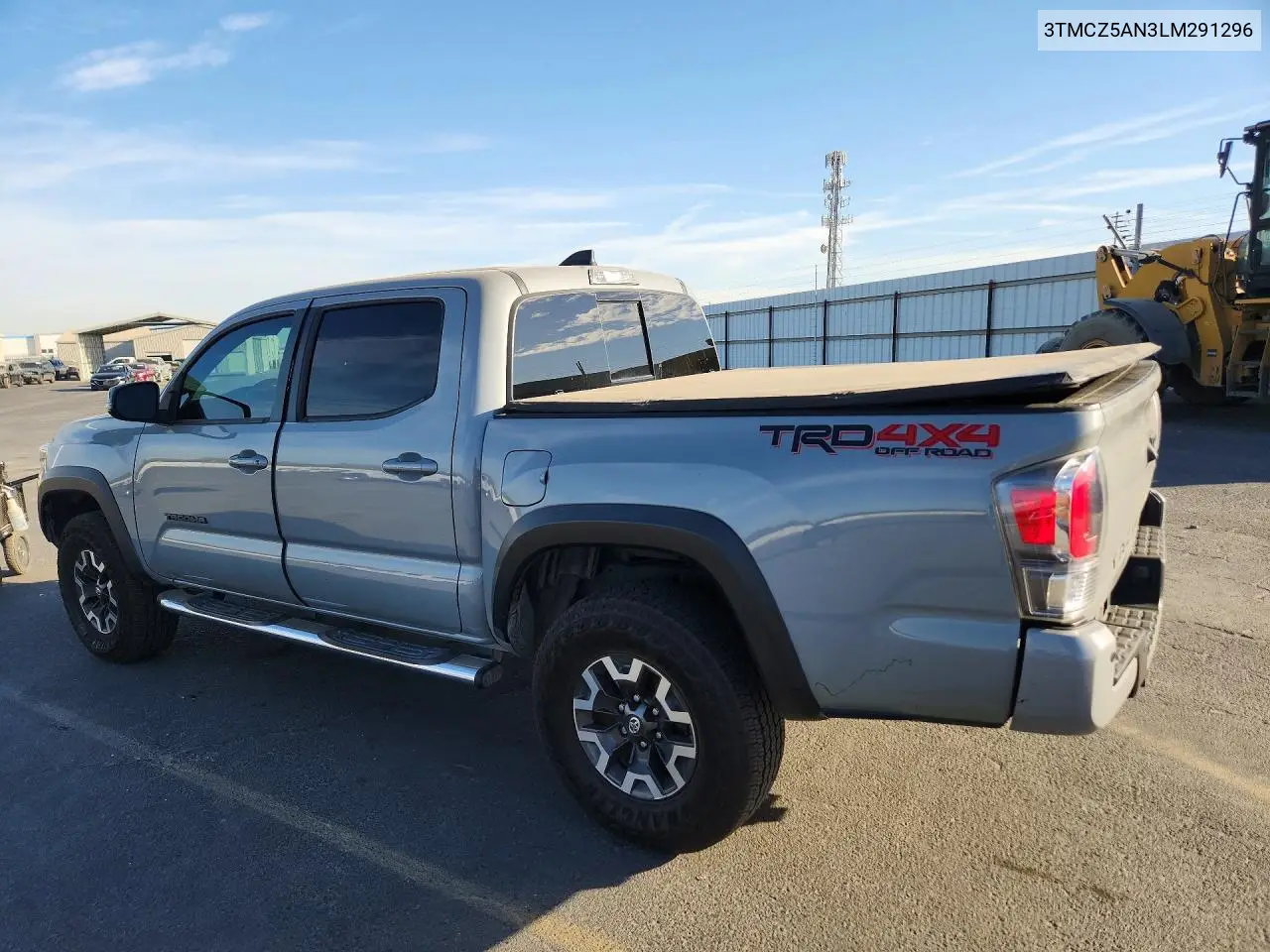 2020 TOYOTA TACOMA VIN 3TMCZ5AN3LM291296 — фото 2