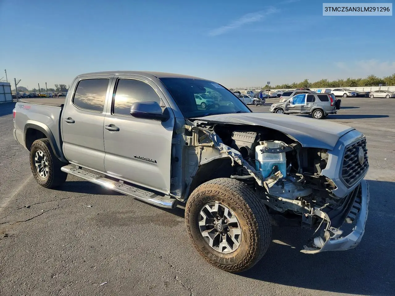2020 TOYOTA TACOMA VIN 3TMCZ5AN3LM291296 — фото 4