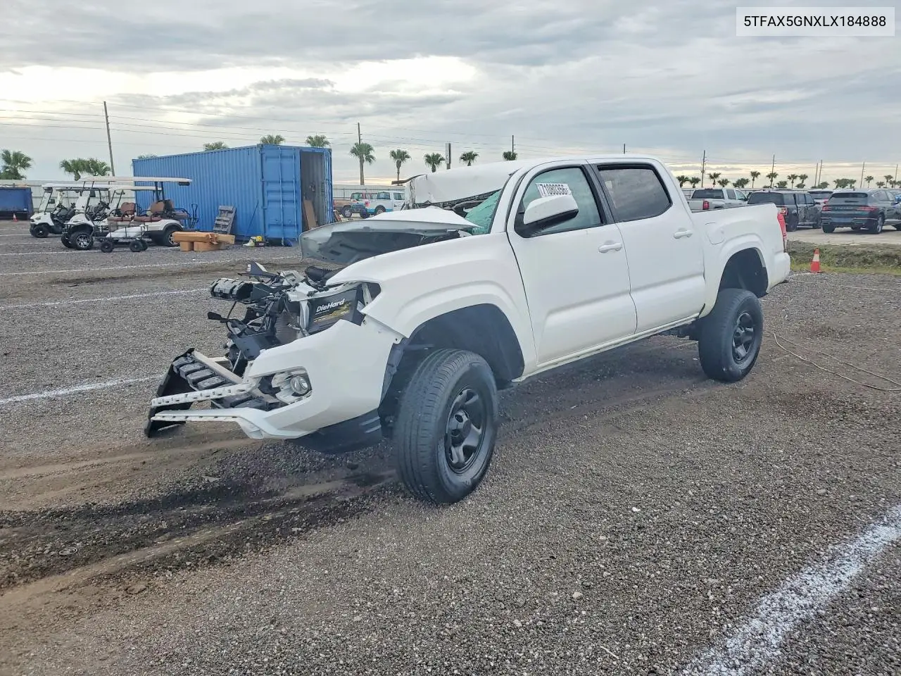 TOYOTA TACOMA 2020, VIN 5TFAX5GNXLX184888