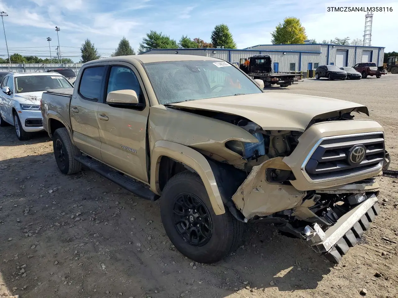 2020 TOYOTA TACOMA VIN 3TMCZ5AN4LM358116 — фото 4