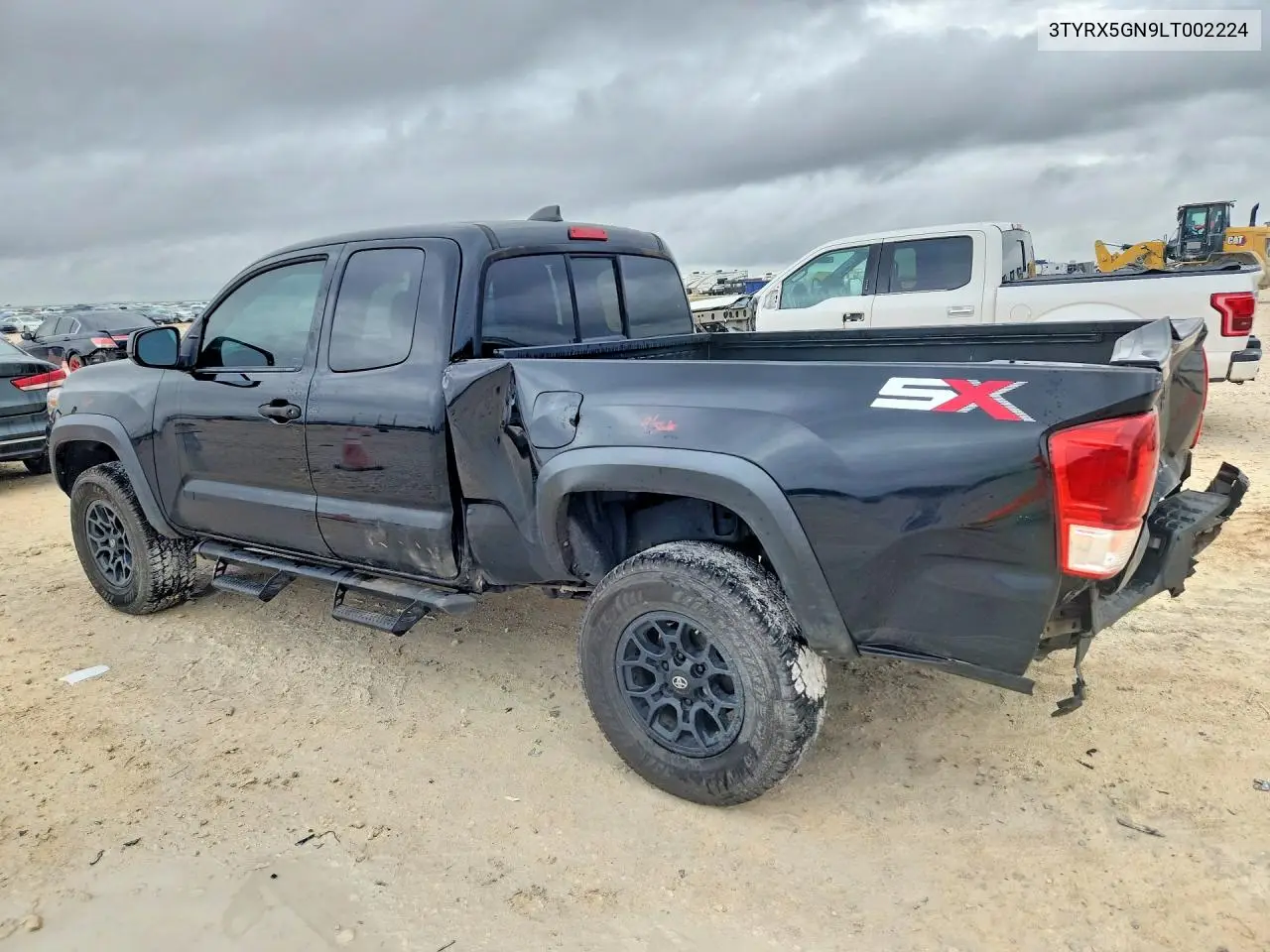2020 TOYOTA TACOMA VIN 3TYRX5GN9LT002224 — фото 2