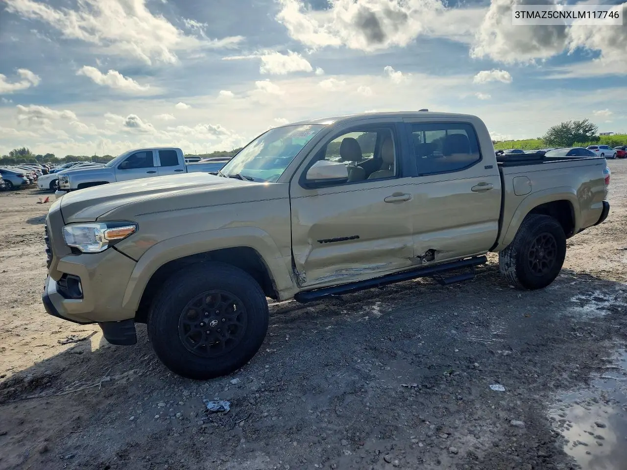 TOYOTA TACOMA 2020, VIN 3TMAZ5CNXLM117746