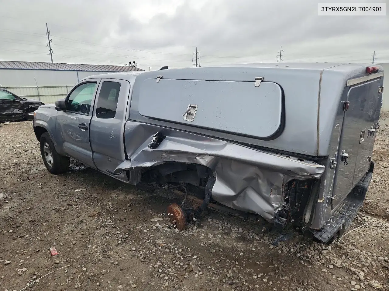 2020 TOYOTA TACOMA VIN 3TYRX5GN2LT004901 — фото 2