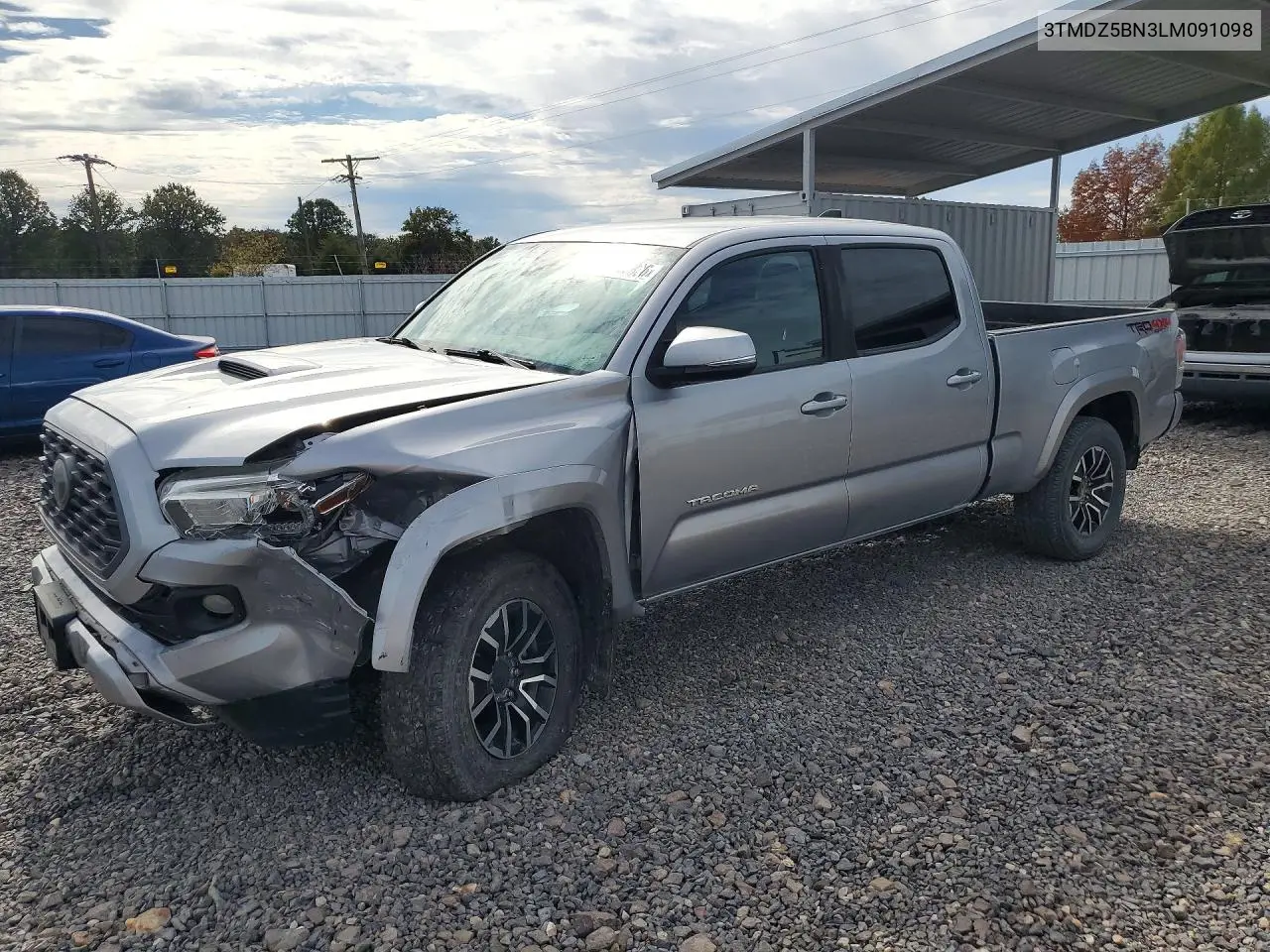 TOYOTA TACOMA 2020, VIN 3TMDZ5BN3LM091098