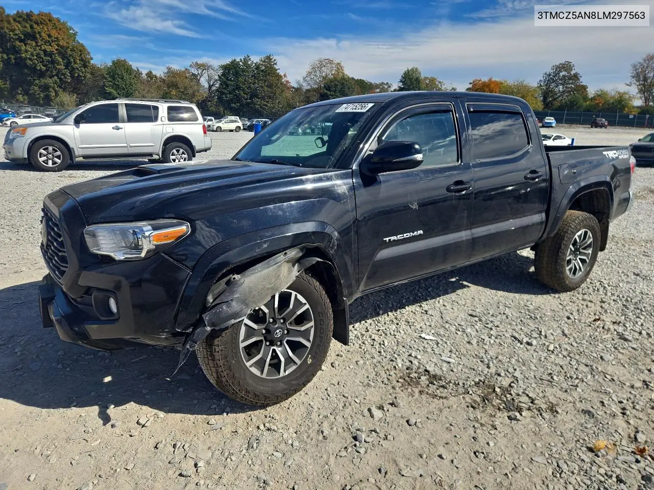 TOYOTA TACOMA 2020, VIN 3TMCZ5AN8LM297563