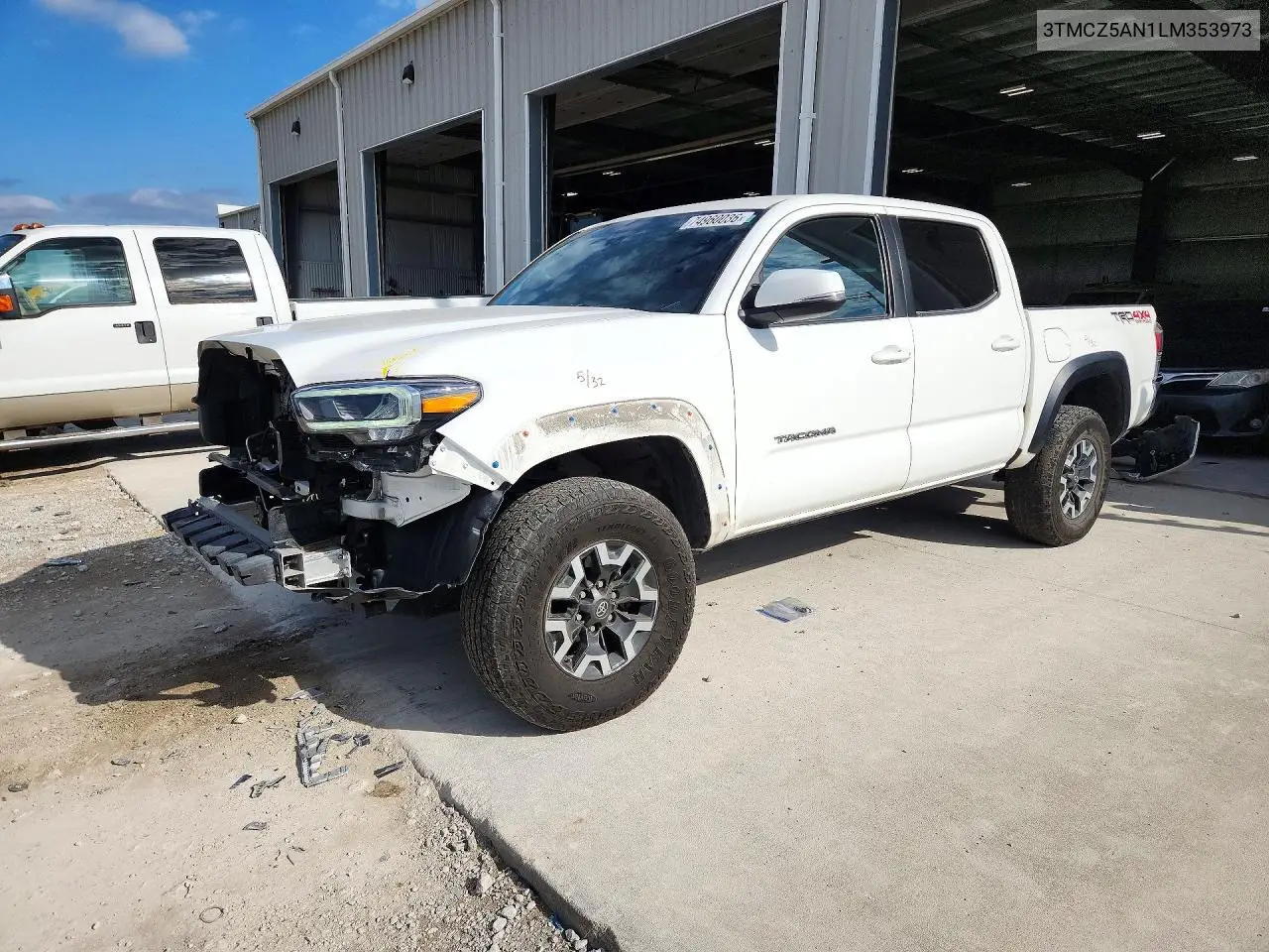 TOYOTA TACOMA 2020, VIN 3TMCZ5AN1LM353973
