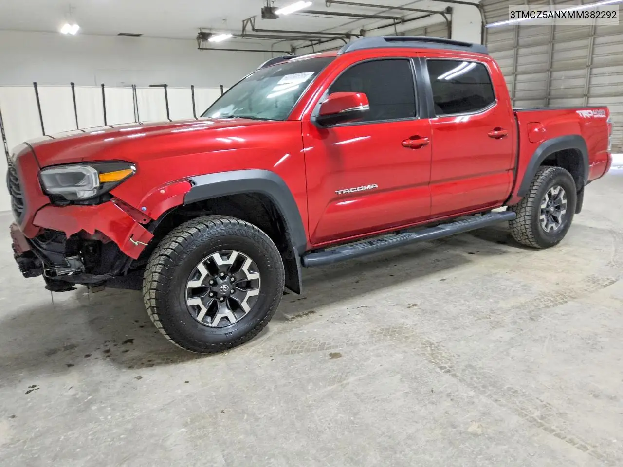 TOYOTA TACOMA 2021, VIN 3TMCZ5ANXMM382292