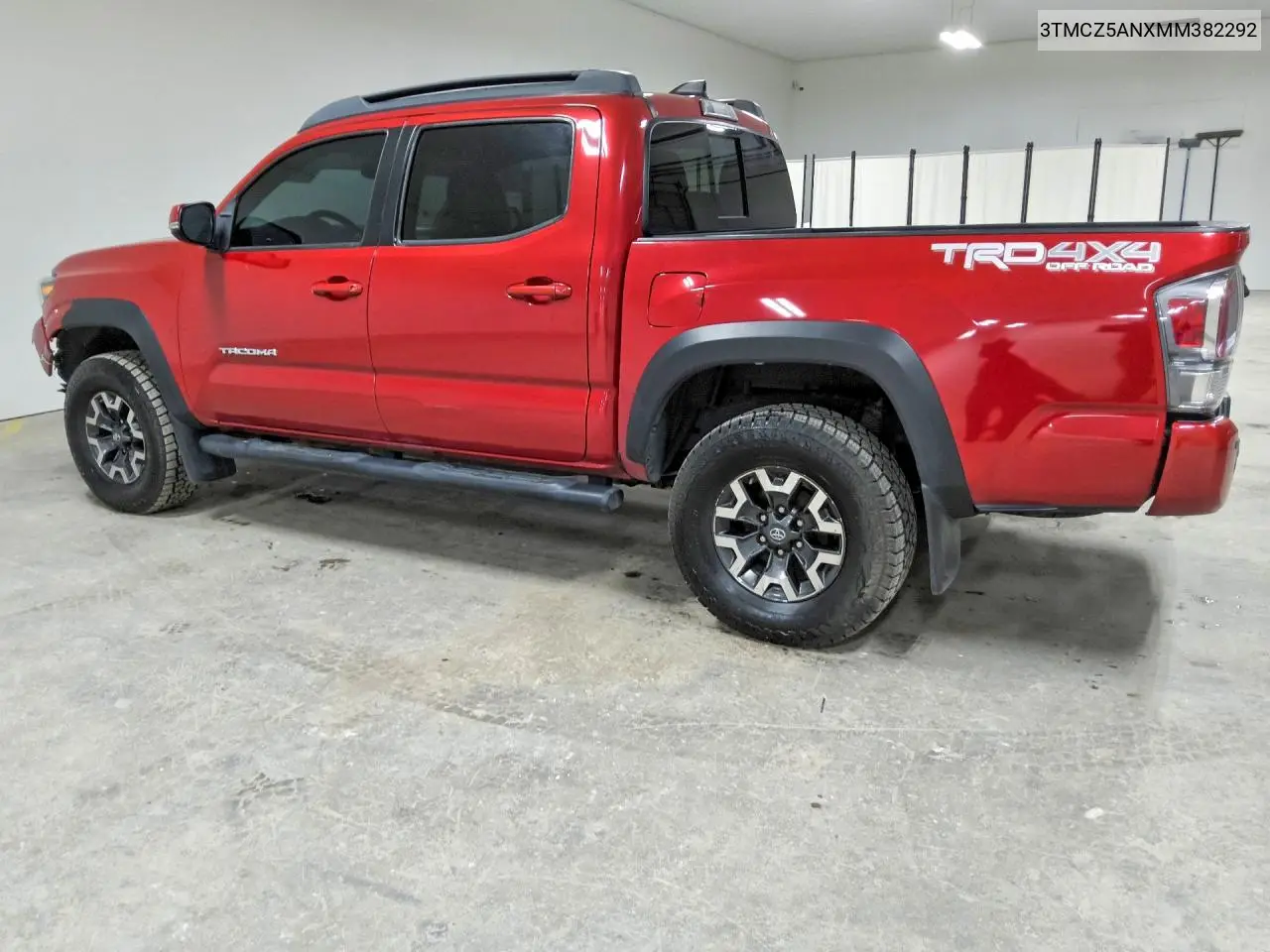 2021 TOYOTA TACOMA VIN 3TMCZ5ANXMM382292 — фото 2