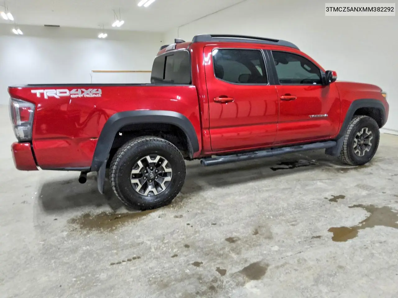 2021 TOYOTA TACOMA VIN 3TMCZ5ANXMM382292 — фото 3