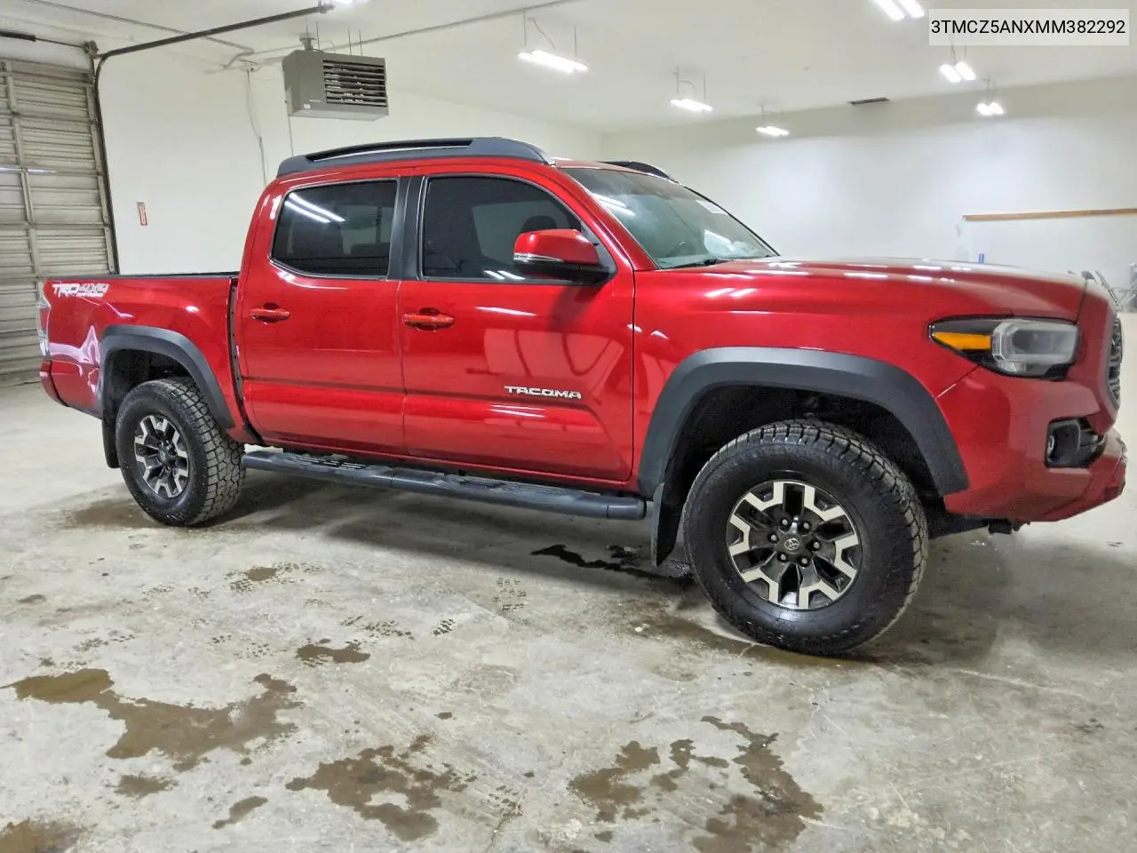 2021 TOYOTA TACOMA VIN 3TMCZ5ANXMM382292 — фото 4
