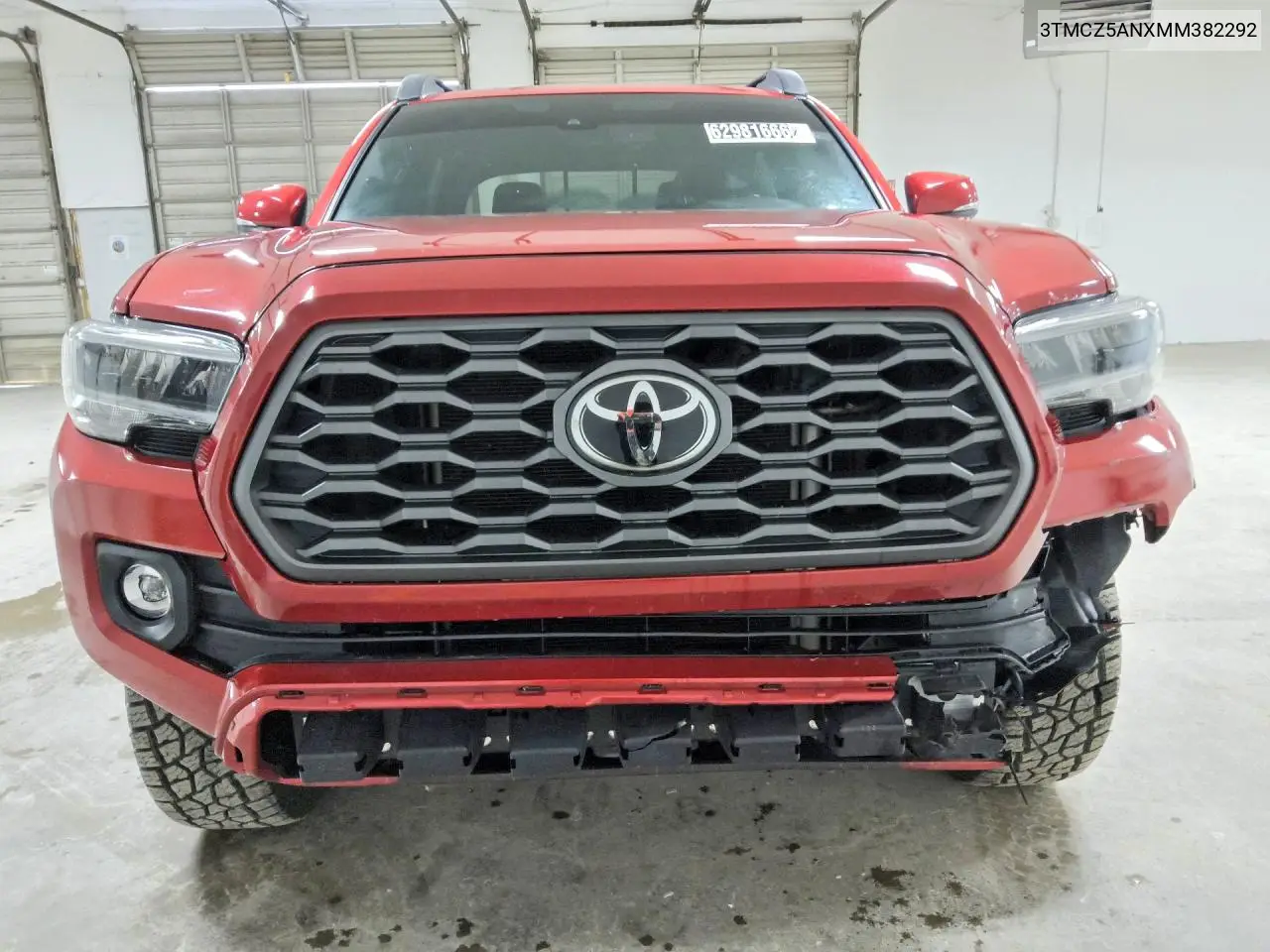 2021 TOYOTA TACOMA VIN 3TMCZ5ANXMM382292 — фото 5