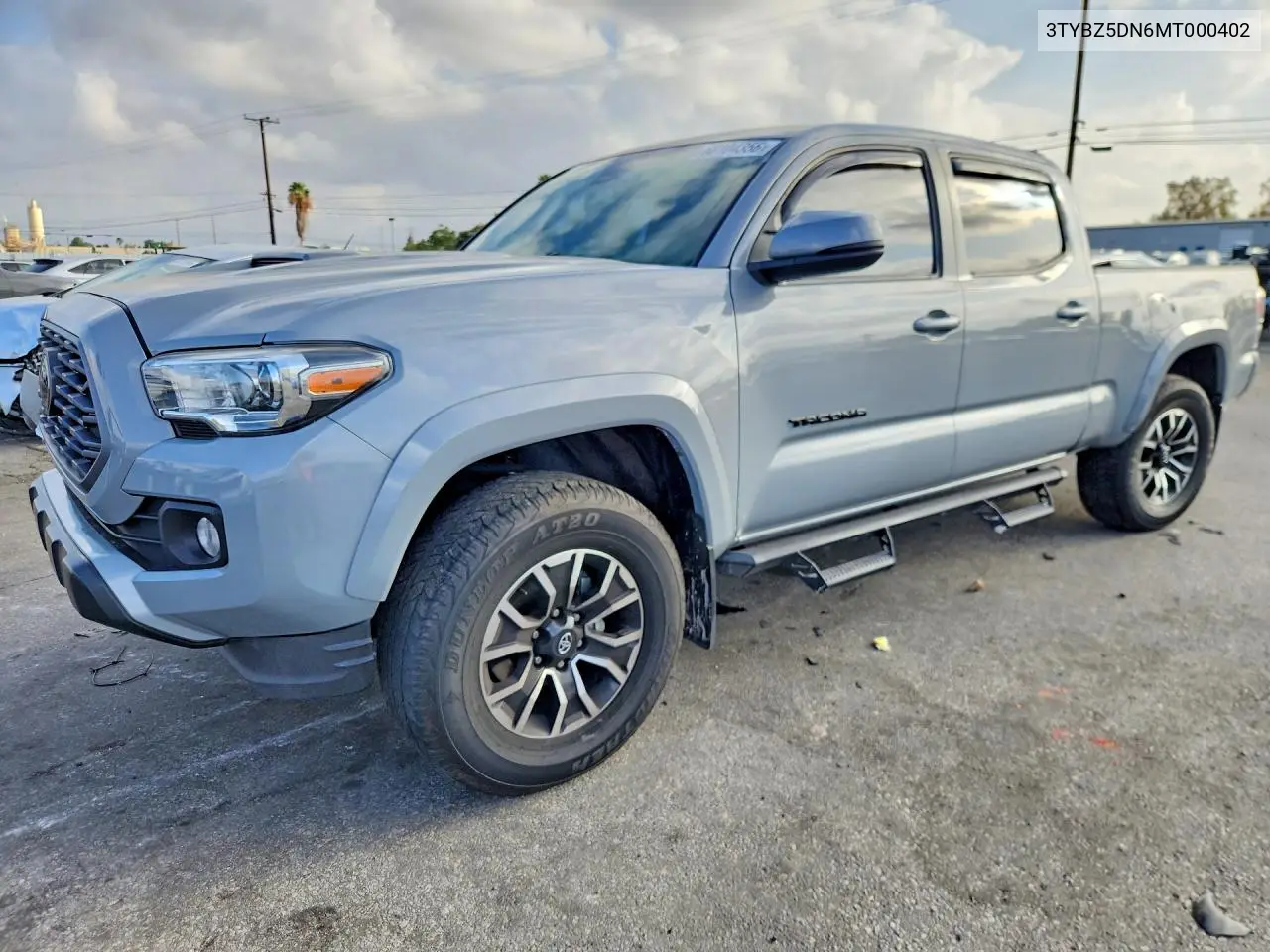 TOYOTA TACOMA 2021, VIN 3TYBZ5DN6MT000402