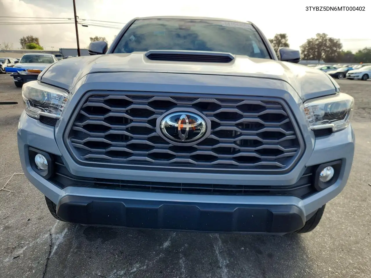2021 TOYOTA TACOMA VIN 3TYBZ5DN6MT000402 — фото 5