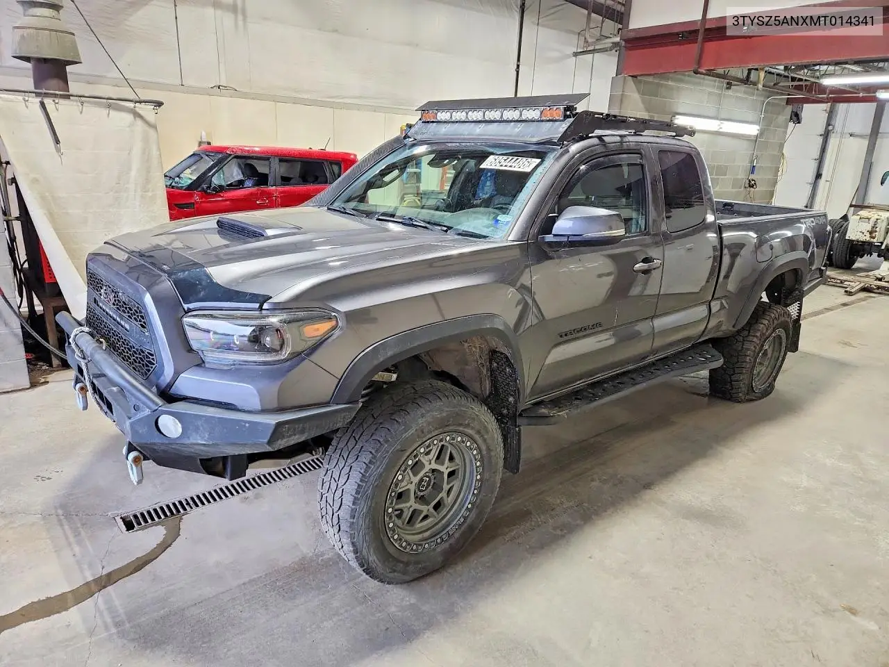 TOYOTA TACOMA 2021, VIN 3TYSZ5ANXMT014341