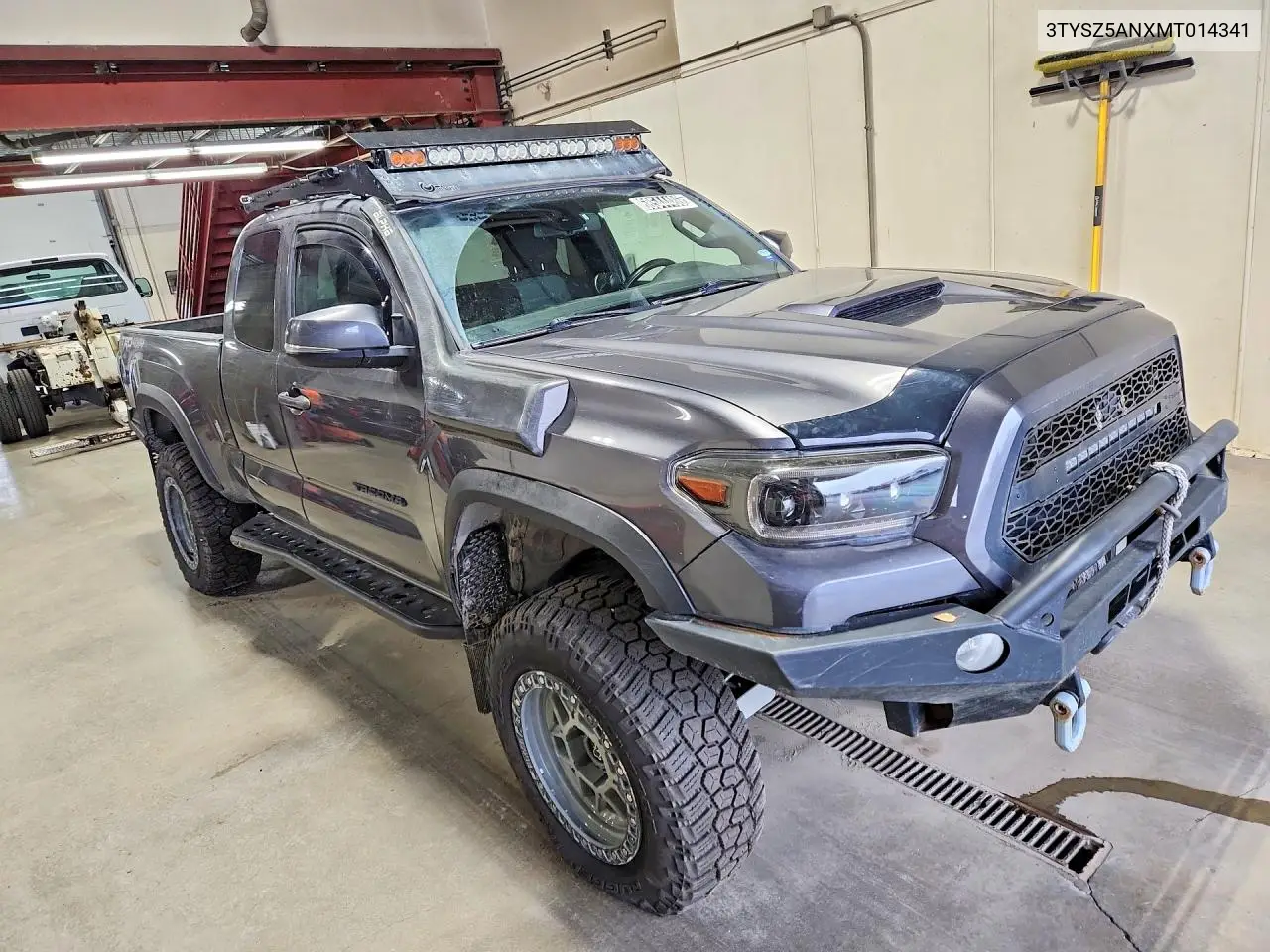 2021 TOYOTA TACOMA VIN 3TYSZ5ANXMT014341 — фото 4
